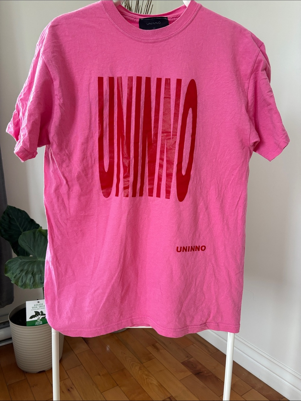 Pink Short Sleeve Graphic Tee